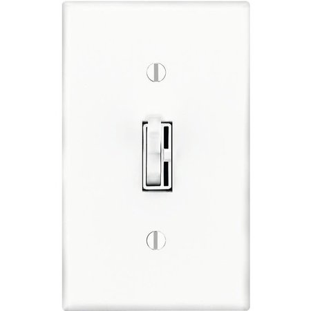 LUTRON Ariadni Dimmer, 5 A, 120 V, 600 W, Halogen, Incandescent Lamp, 3Way, Ivory TG-603PH-IV